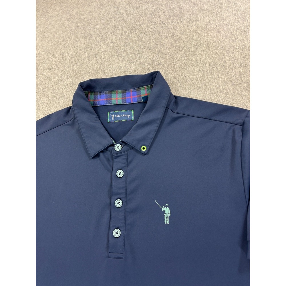 William Murray Classic Solid Performance Golf Pol… - image 2